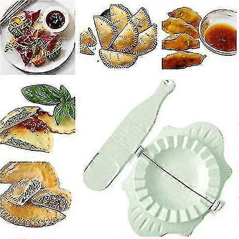 Multipurpose Dumpling Maker Set with Mold and Spoon for Making Ravioli, Empanadas, and Other Delicious Fillings