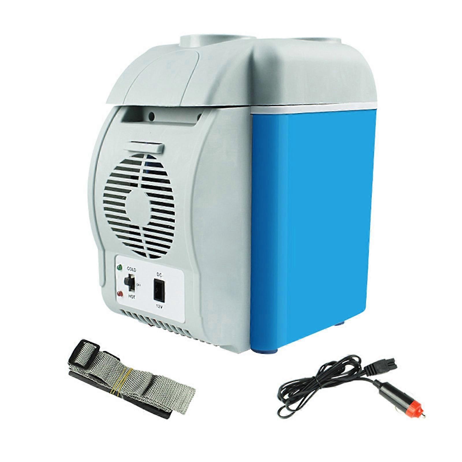 Mini Fridge, 2 in 1 7.5L 12V Car Refrigerator with Coolers and Warmer, Fast Cooling Multifunctional Portable Freezer