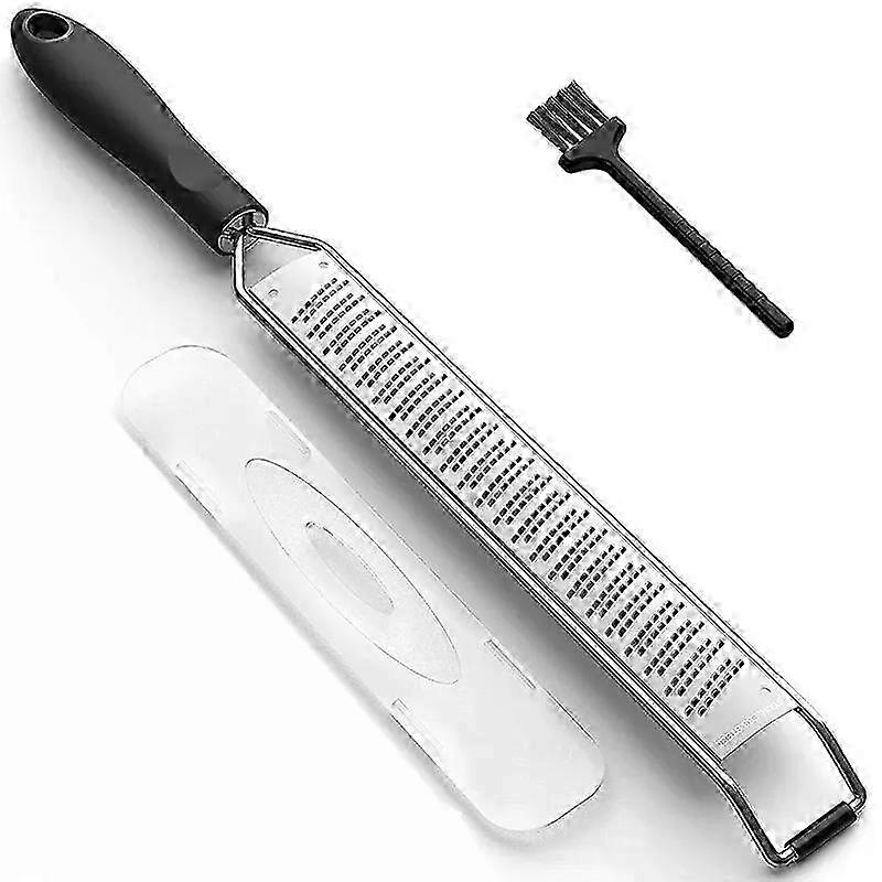 Stainless Steel Lemon Zester & Cheese Grater - Multi-Purpose Kitchen Tool