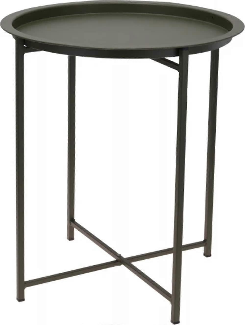 Table d’appoint 46,2 x 52,5 cm Vert acier