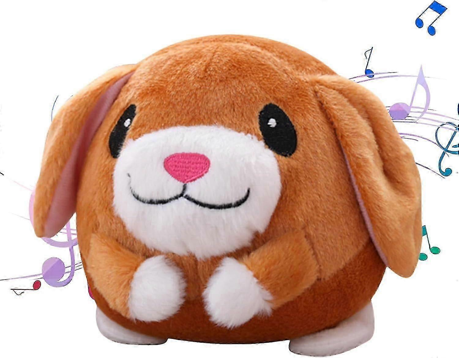 Active Moving Pet Plush Toy,talking Movable Dog Toy