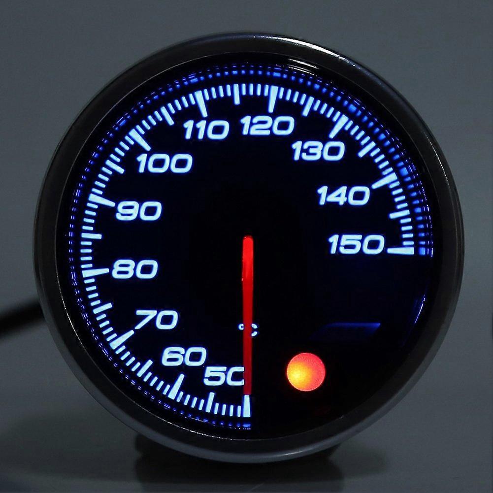 Universal 2in Auto Oil Temperature Gauge Meter Colorful Button 50-150℃