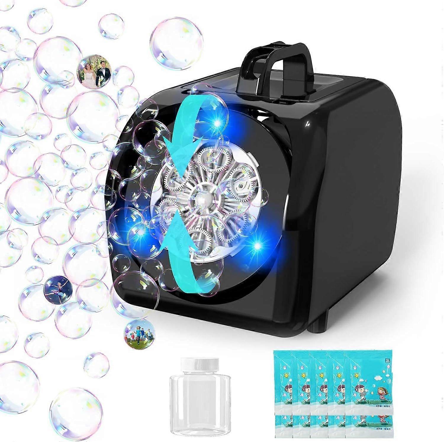 Bubble Machine for Kids Toddlers Automatic Battery Operated Bubble Machine 20000+ Bubbles/