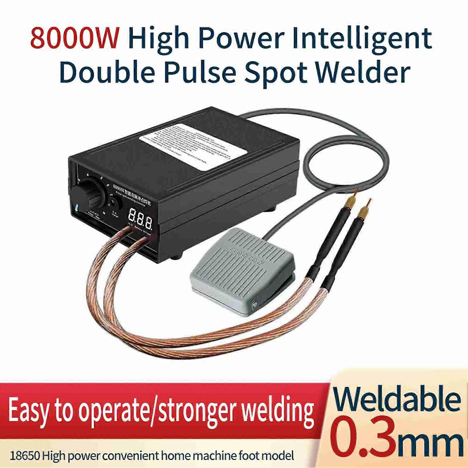 High Power Spots Welding Machine 8000W Intelligent Output Control Digital Display Spots Welding Machine