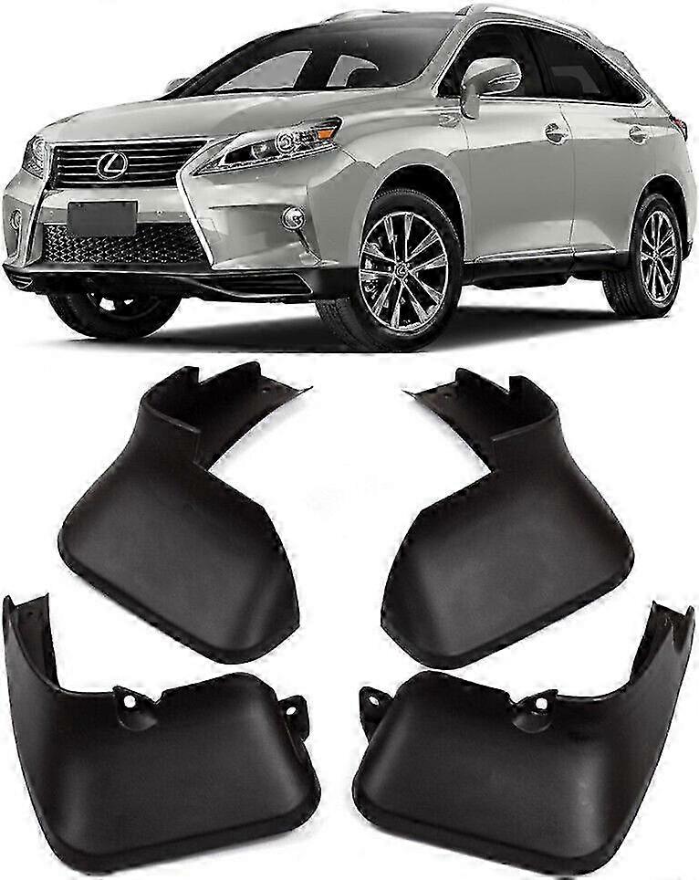 2025 Suitable Molded Splash Guards Mud Flaps FOR 2009-2015 Lexus RX RX270 RX350 RX450h