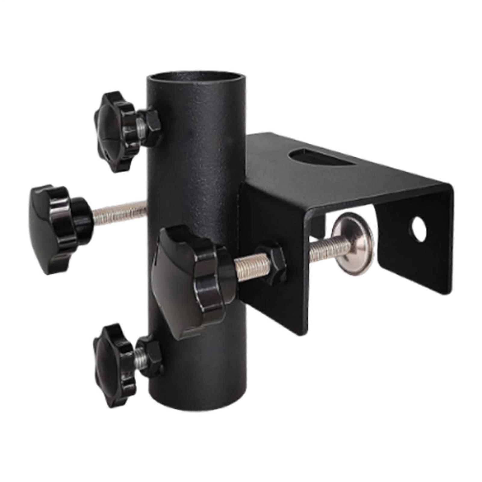 Terrace Umbrella Holder – Adjustable Metal Umbrella Stand for Balcony, Stable Deck Stand with Strong Locking Mechanism
