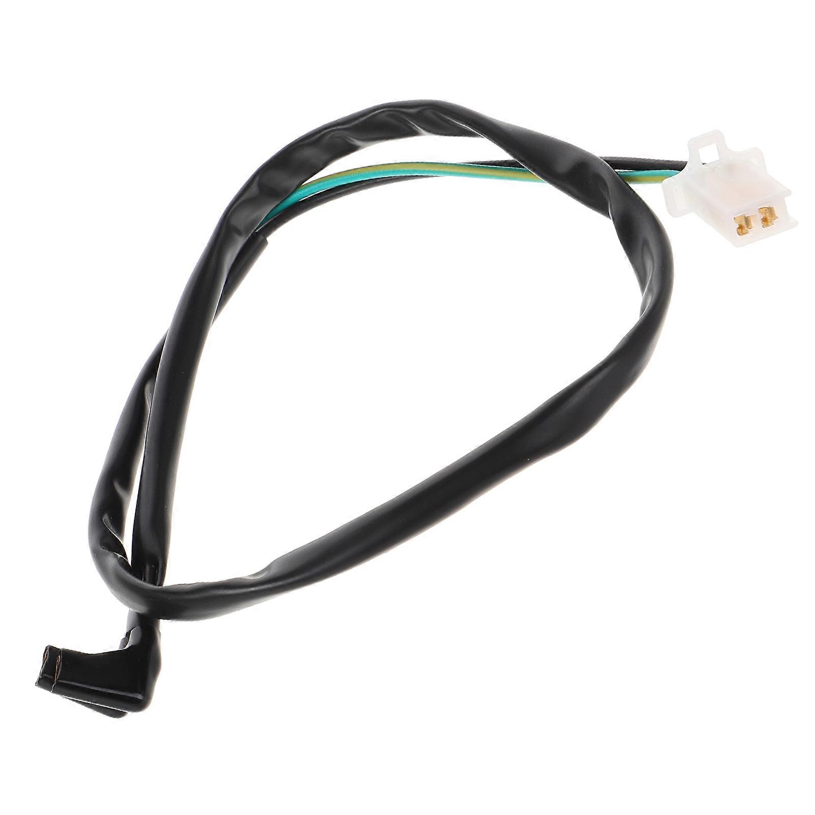 Brake Light Switch Wire Replacement Brake Cable Motorcycle Accessory Safety Enhancement Black 1Set