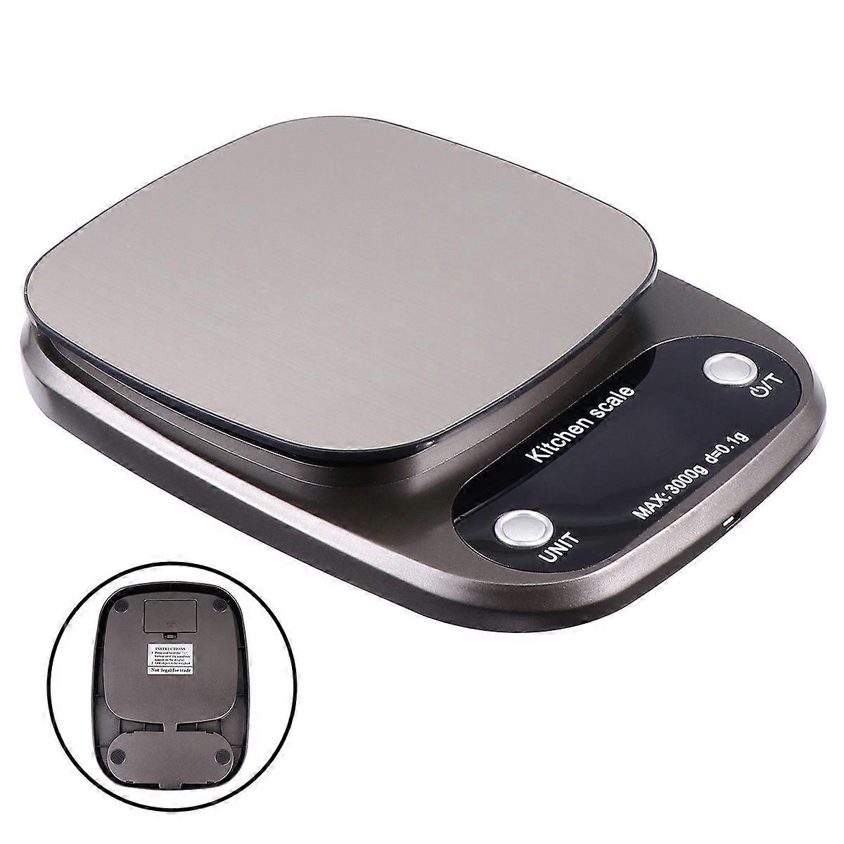 Precise Food Scale Kitchen Digital Scale Cooking Home Use 8.26x5.51x1.06 Inch High Precision Sensors 1Set