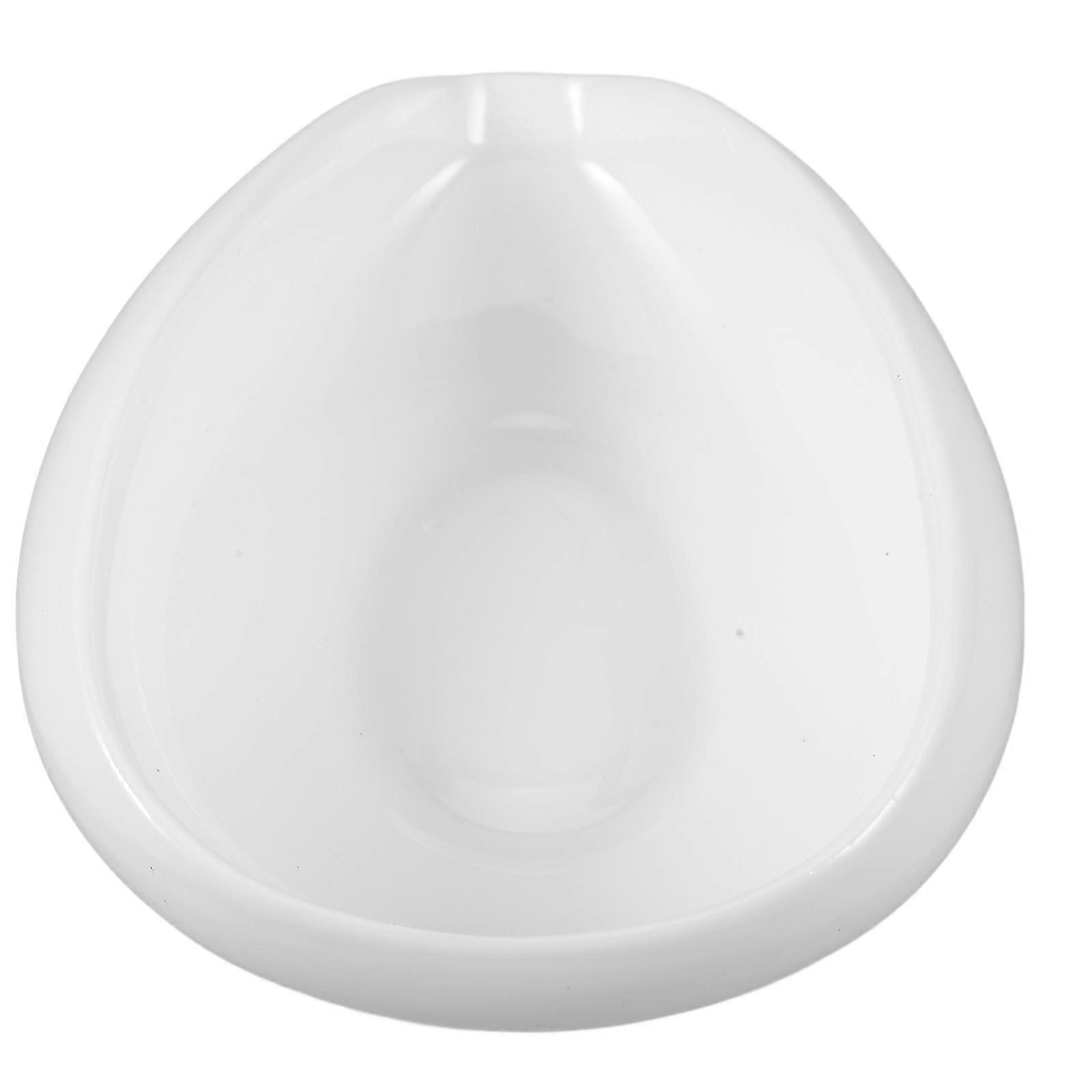 Coffee Bean Dosing Tray Bean Measuring Dish Simple Design For Restaurants And Cafes White 1Pcs