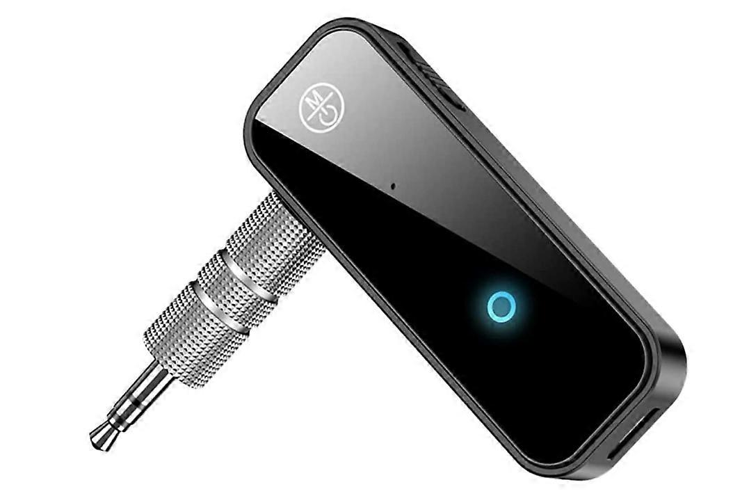 Bluetooth Audio Receiver System Wireless Bluetooth Adapter 3.5mm AUX RCA Cable Wireless Audio Receiver(Black)