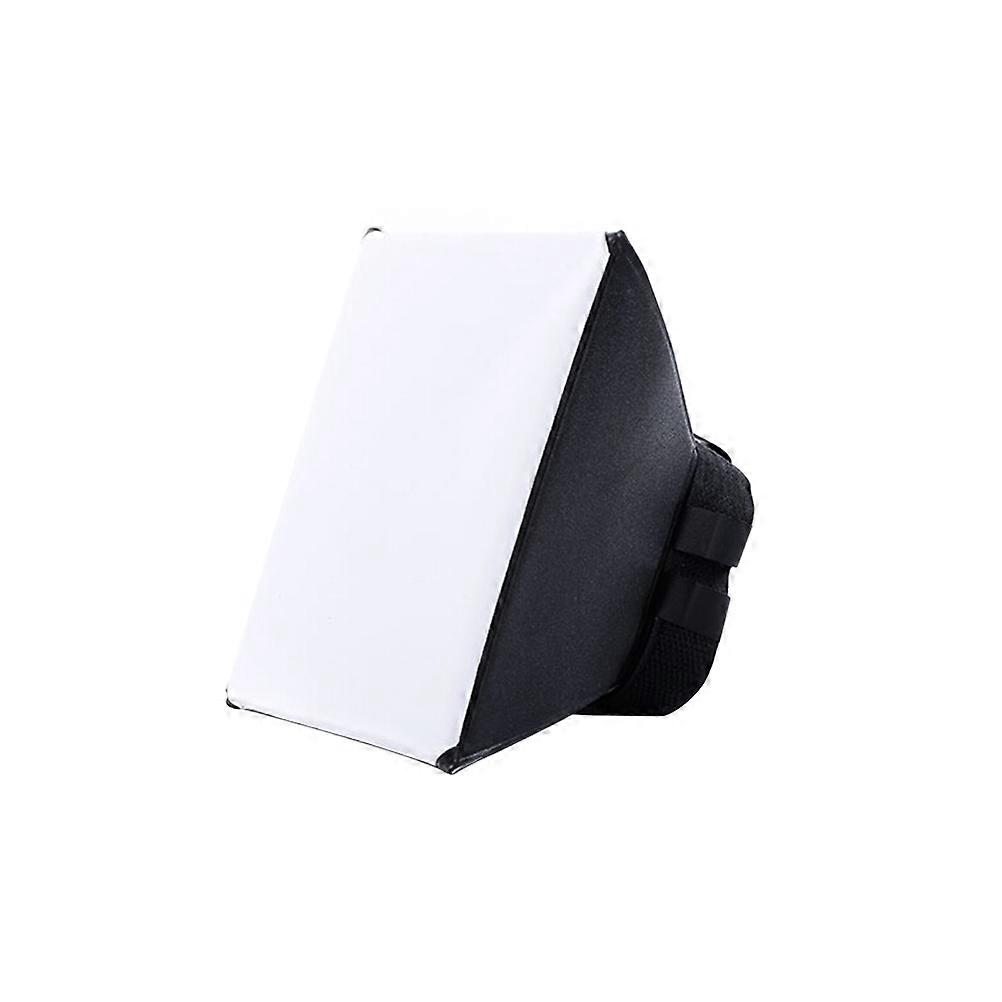 Portable DSLR Flash Diffuser Softbox Kit for Speedlight Photography, Soft Even Light, Compatible with Camera Flashes, 2pcs Set
