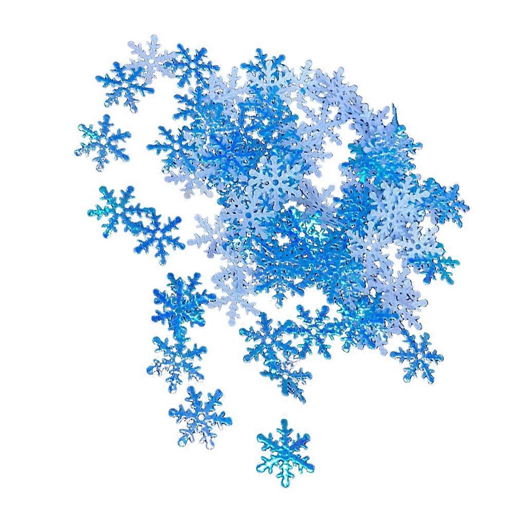 Snowflake Slices Confetti Decorative Plastic Confetti for Party 400Pcs