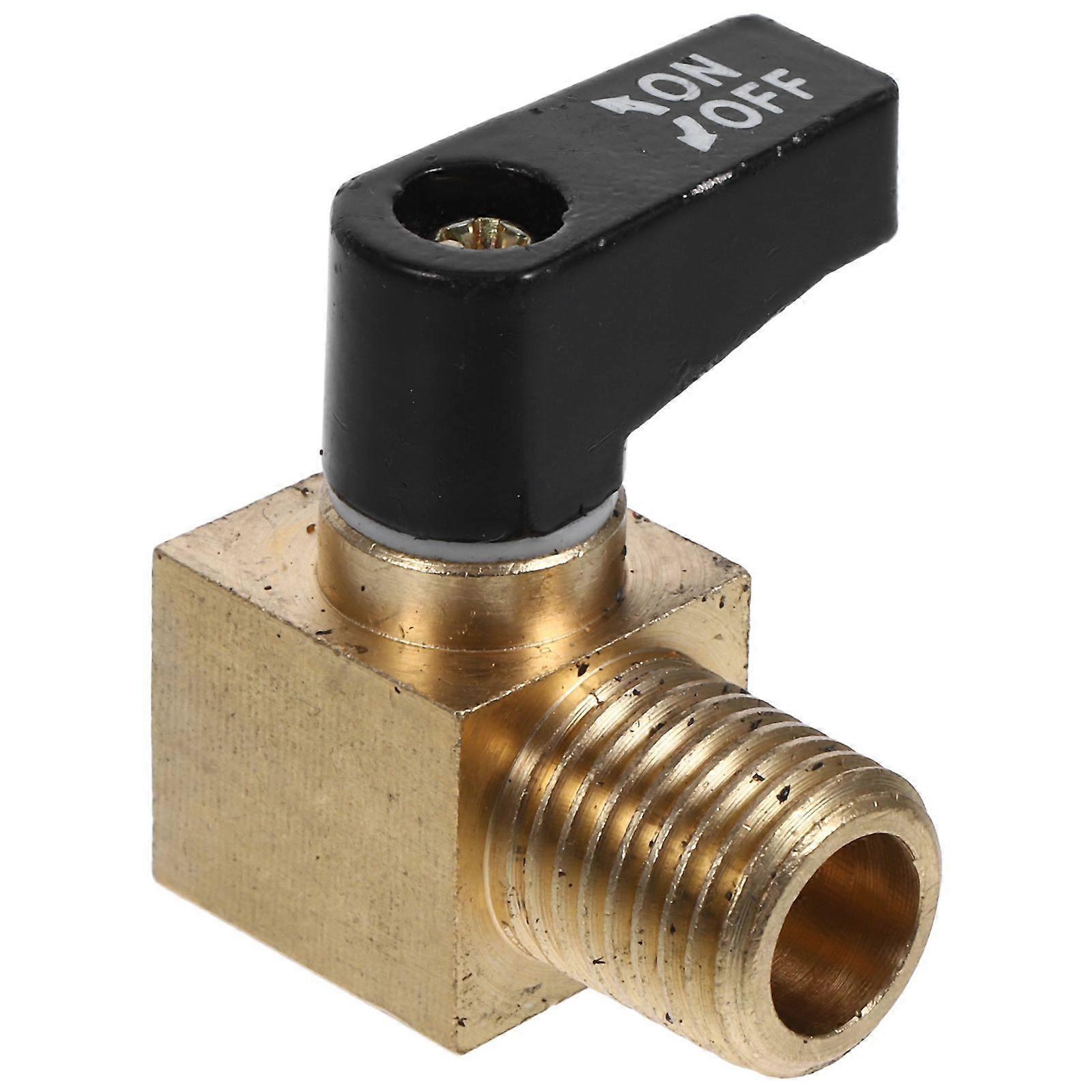 Air Compressor Valve Threaded Valve Replacement Air Compressor Drain Valve Copper Valve Part