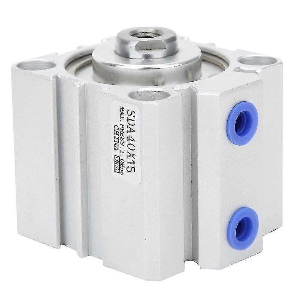 SDA40X15 10/15/20mm Thin Air Cylinder Double Action Pneumatic Components