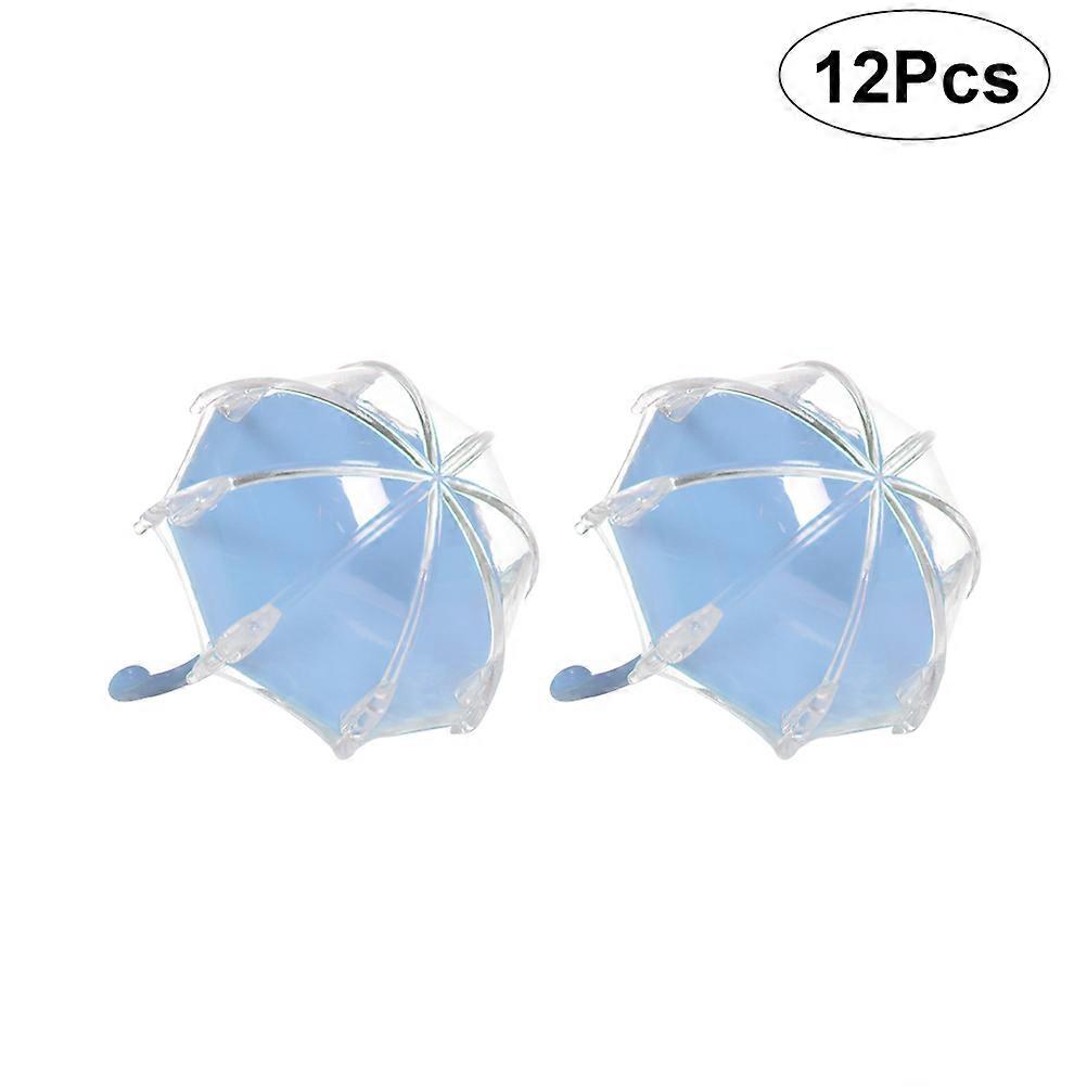 Small Candy Boxes For Wedding Creative Heart Shaped Candy Box Blue Storage 12Pcs