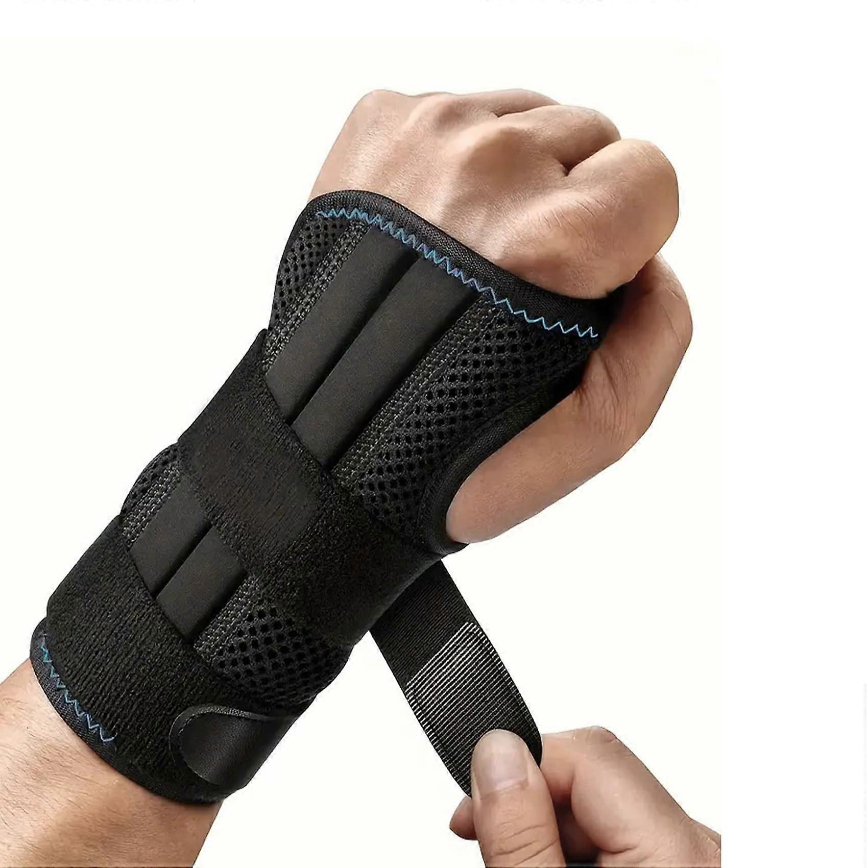 Wrist Support Adjustable Bandage for Arthritis Relief, Carpal Tunnel, Mouse Hand, Left Hand, Comfortable Fit