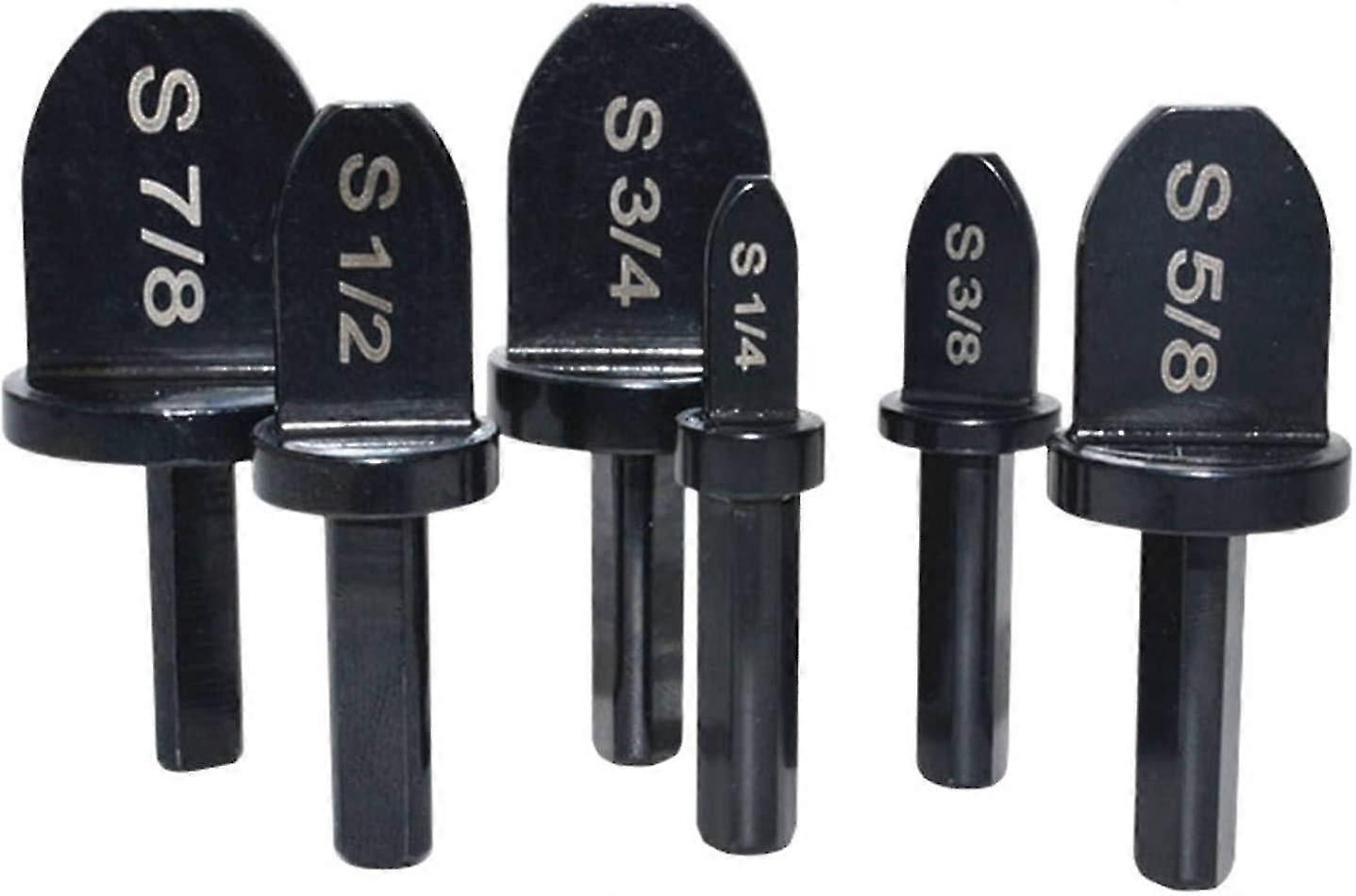 6pcs/set Air Conditioning Copper Pipe Crimping Tool Triangular Handle Pipe Expander Multifunction