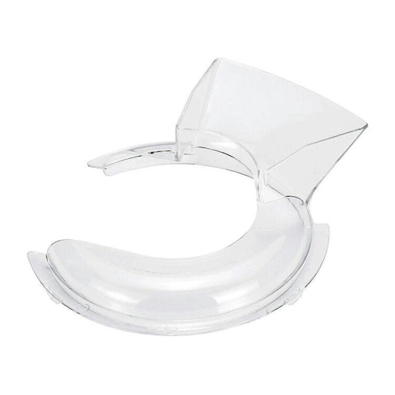 Replacement Splash Guard For Mixer, Transparent Pouring Shield, Kitchen Appliance Accessory For Easy Mixing And Cleaning