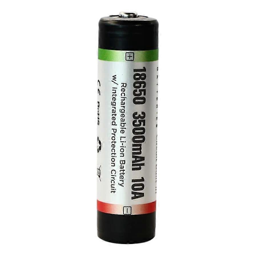 Epoch 18650 3500mah 10a - 受保护的纽扣顶电池