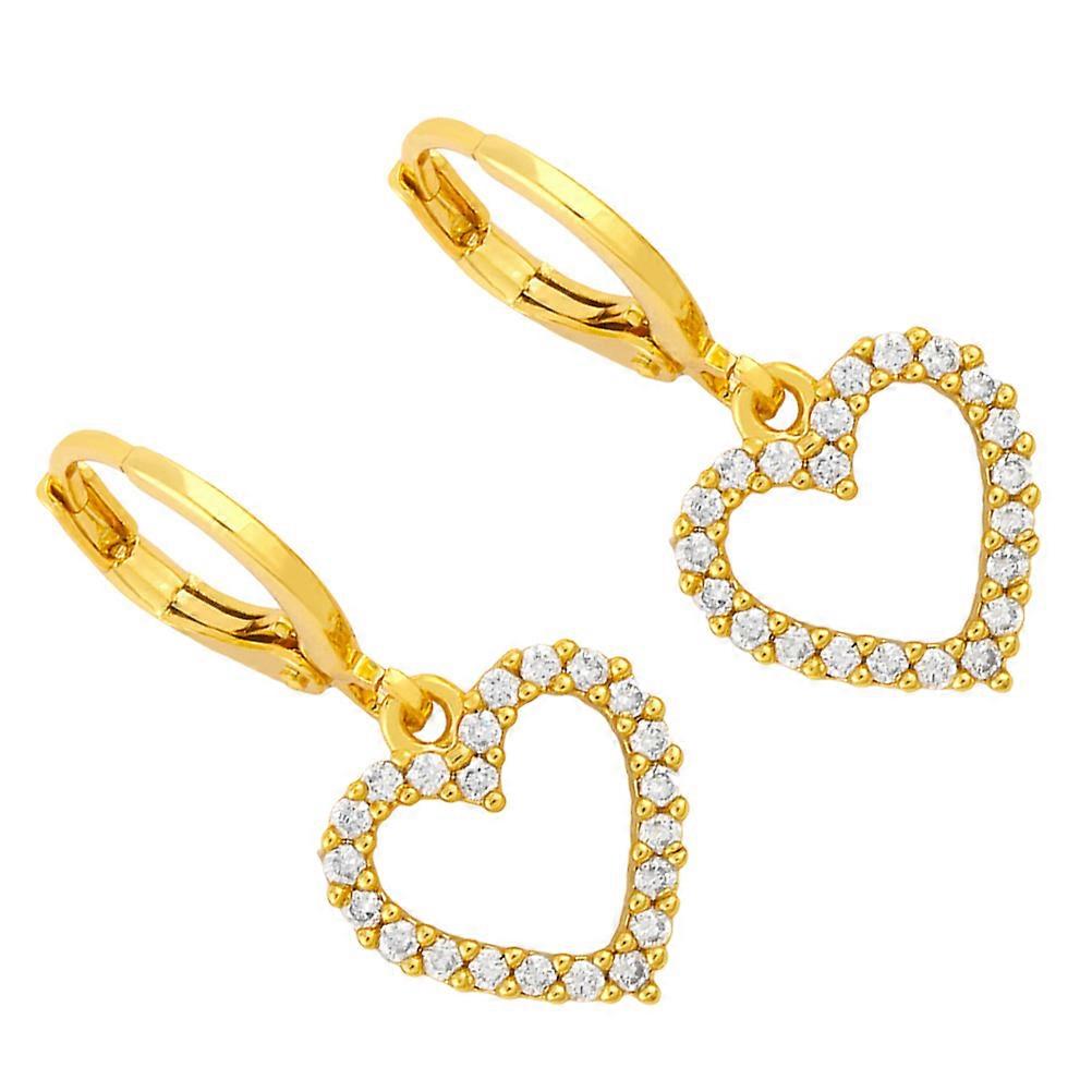 a polished and professional product description based on your input:
**Elegant Heart Shaped Rhinestone Dangle Earrings for Women**
Add a touch
