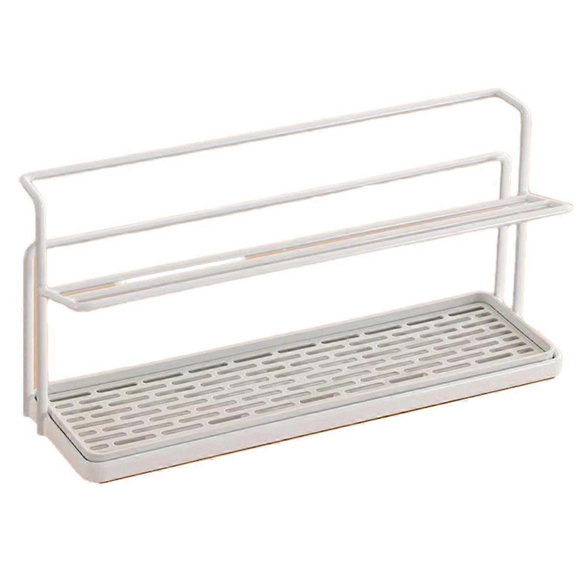 Bottle Drying Rack, Space-Saving Two-Tier Design for Bottles,Tray for Kitchen Sink Countertop Stora