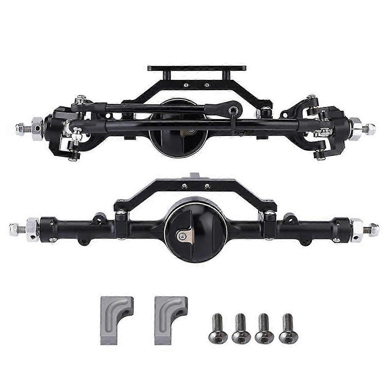 New CNC Metal D90 Front and Rear Axle for 1/10 RC Crawler RC4WD D90 D110 Gelande II TF2 Yota II Axle