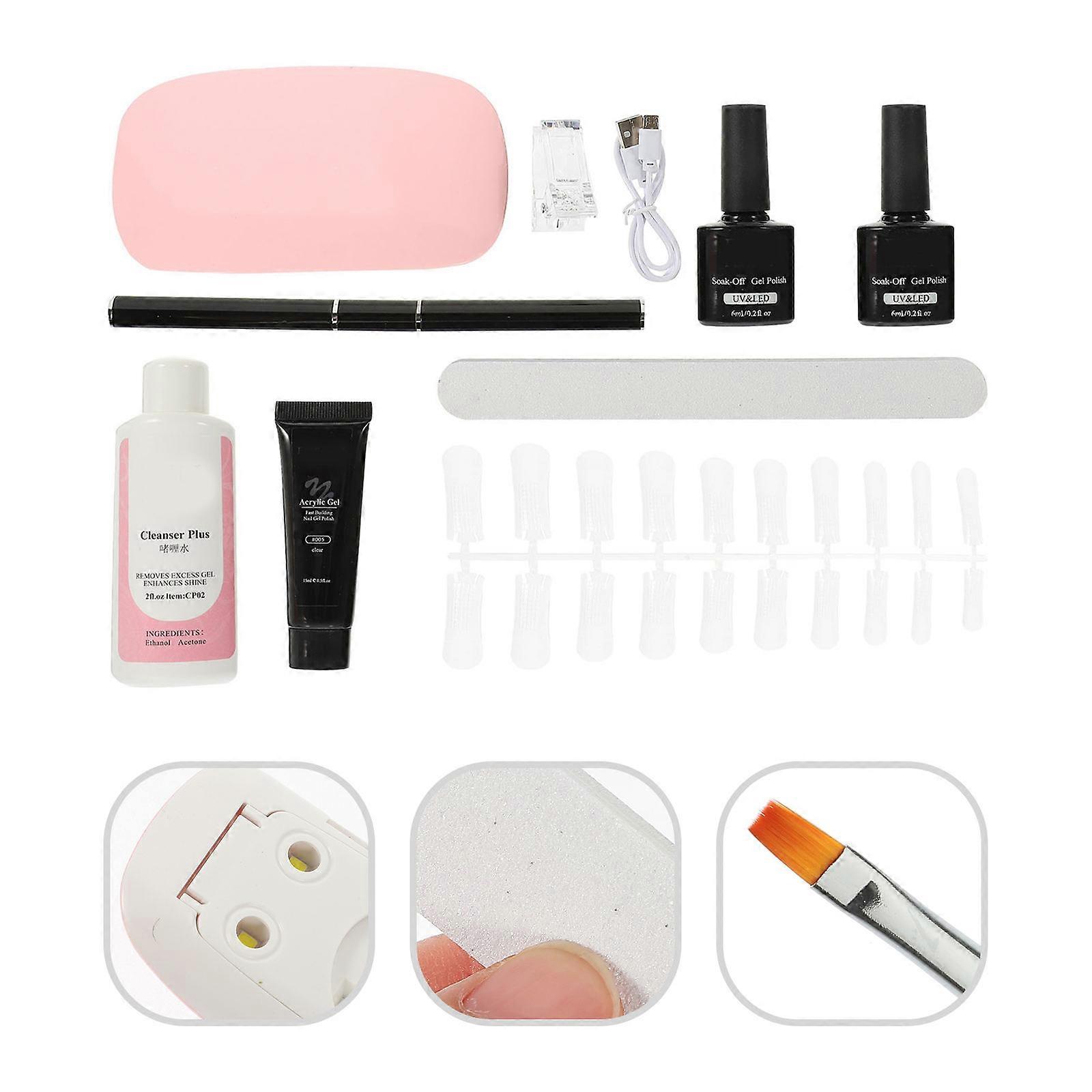 Conjunto de cuidados pessoais com as unhas Manicure Tool Salon Nail Tools Assorted Color Plastic 1Set