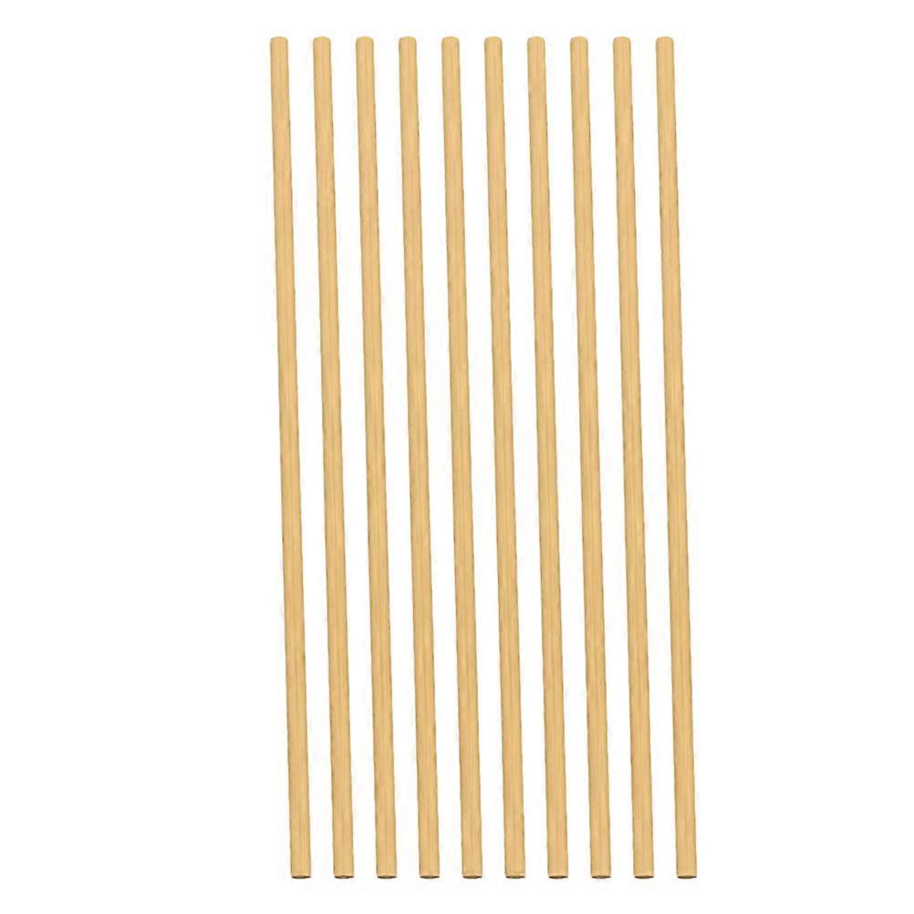 Beverage Straws Natural Drinking Supplies Reusable Family Party 7.9×0.6×0.6in Safe for Use 100Pack
