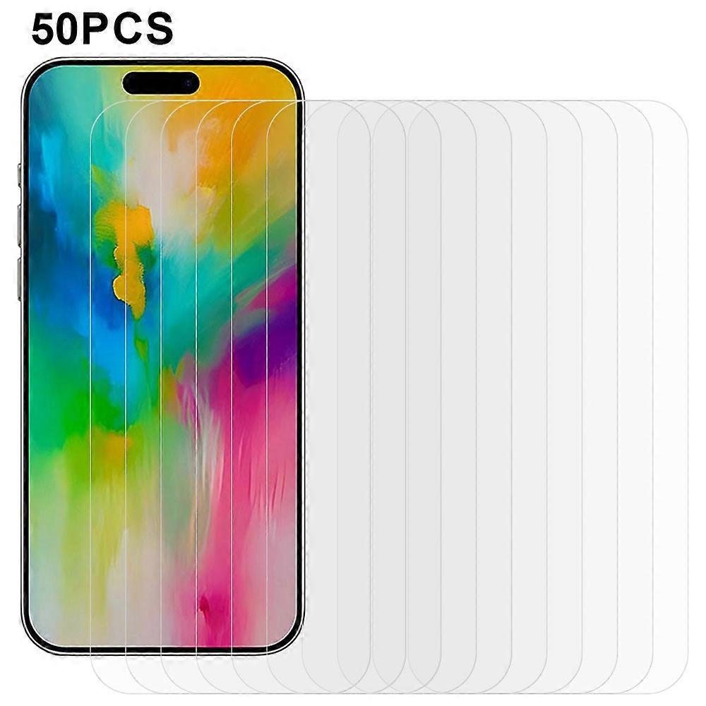 50Pcs Compatible For iPhone 17 Air Screen Protector Anti-Scratch Tempered Glass Film