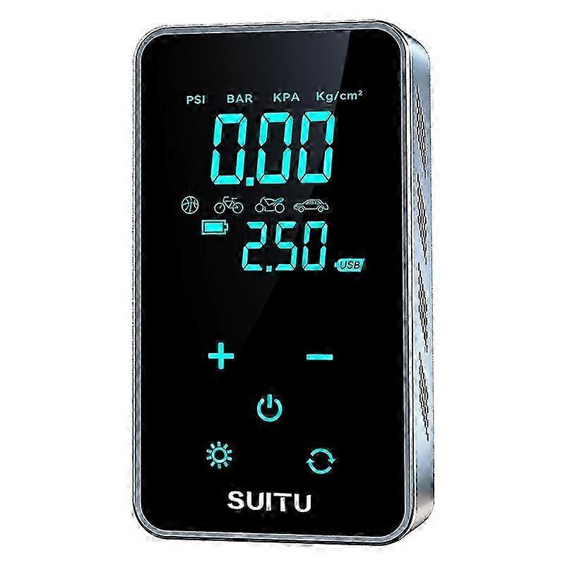 Type A SUITU ST-9616C Portable Car Tire Air Pump Smart Wireless Digital Display Tyre