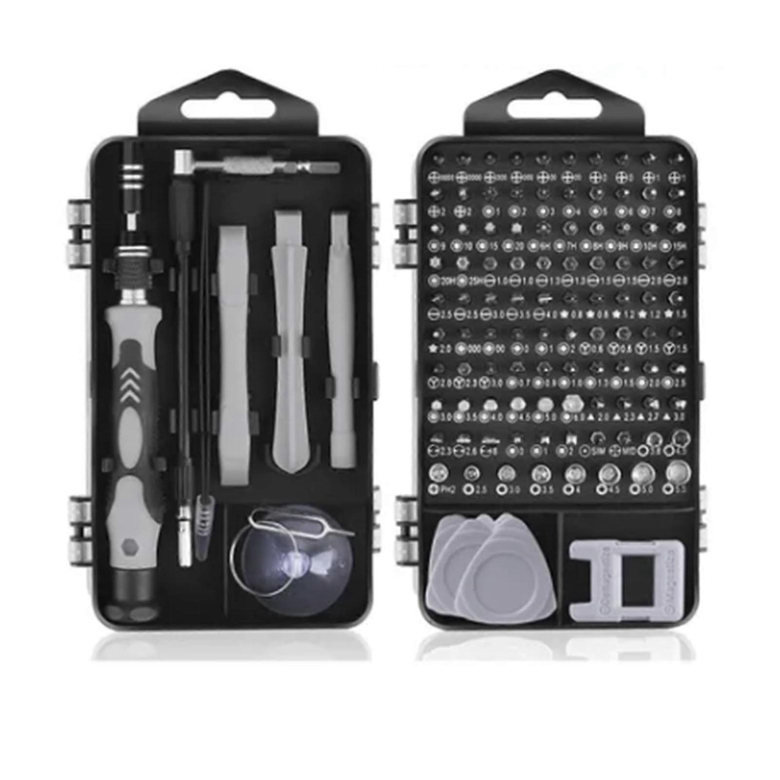 115Pcs Maintenance Screwdriver Set Repair Kit Strong Magnetic High Hardness Multi-Functional Tools