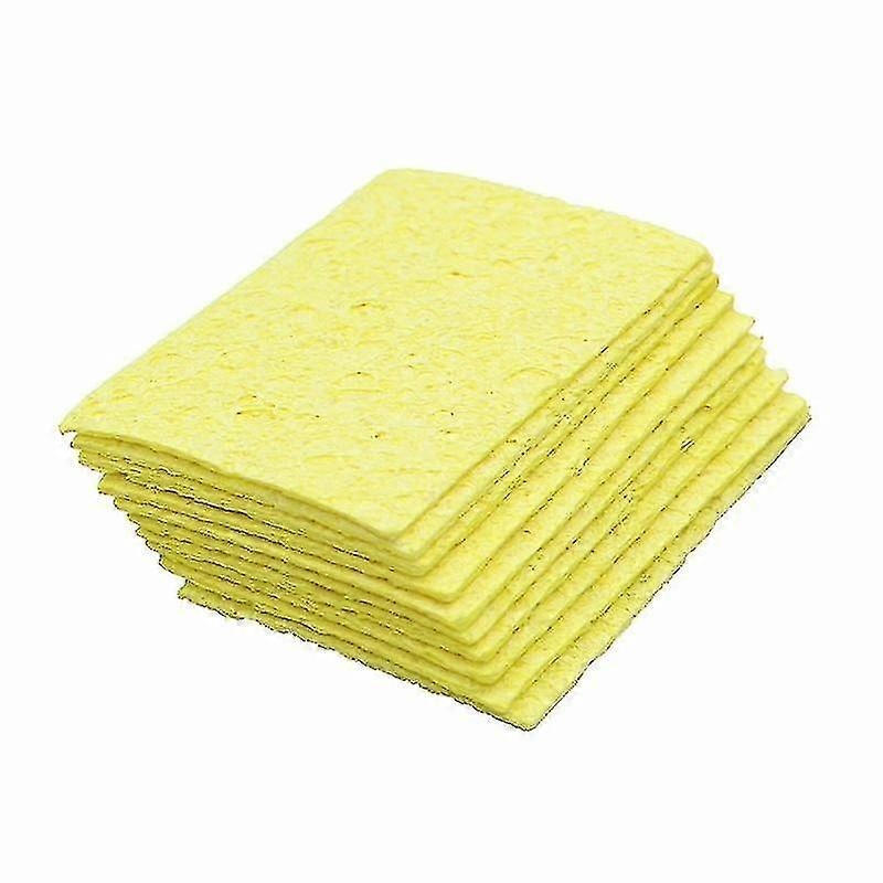 5/10pcs Yellow Cleaning Sponge for Various Uses
