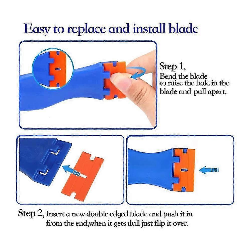3pack Scraper Tool No Sticker Removal Scraper For Cleaning Lab