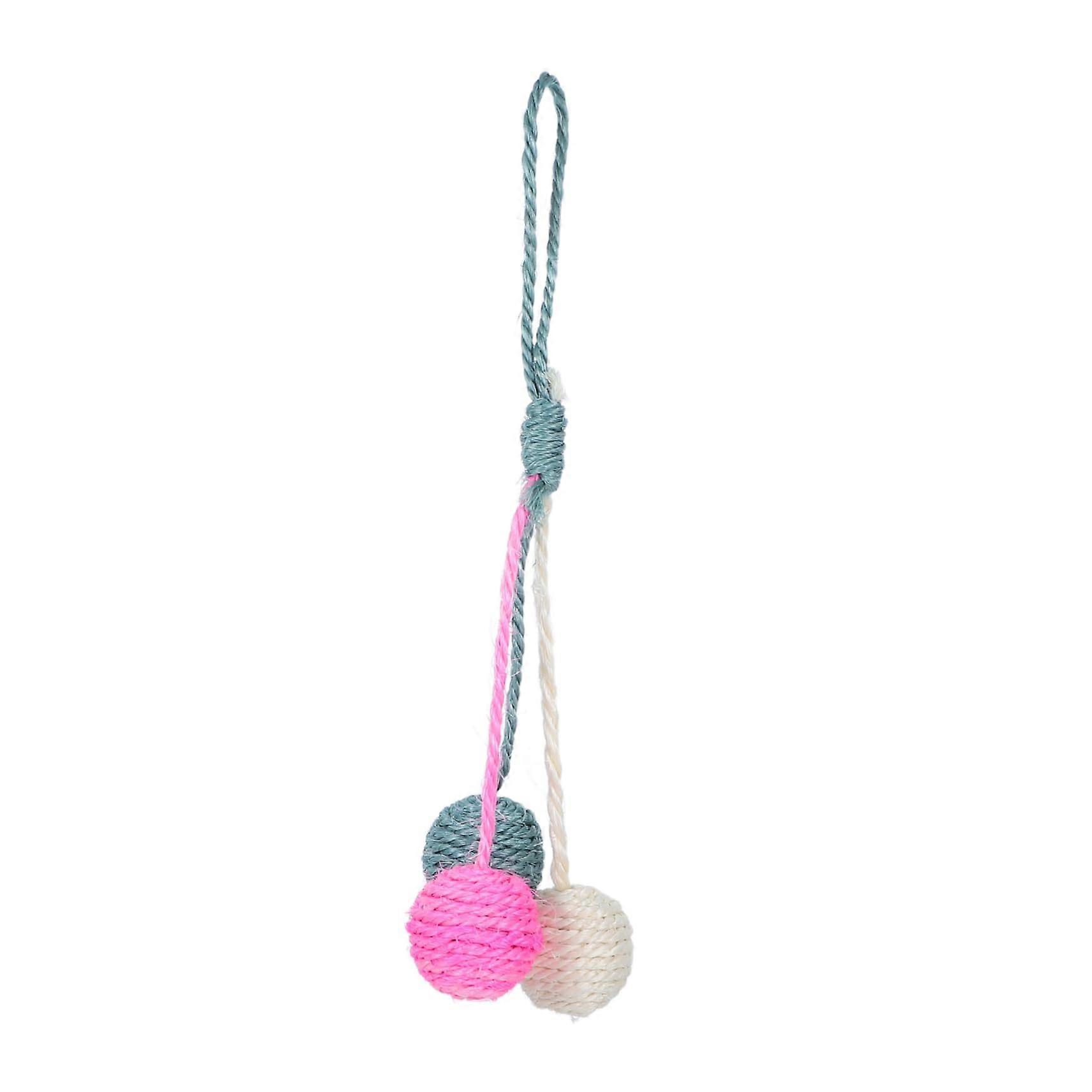 Sisal Ball Cat Toy for Cats - Scratching Balls, Interactive Toys, Durable Material, Ideal for Indoor Cats