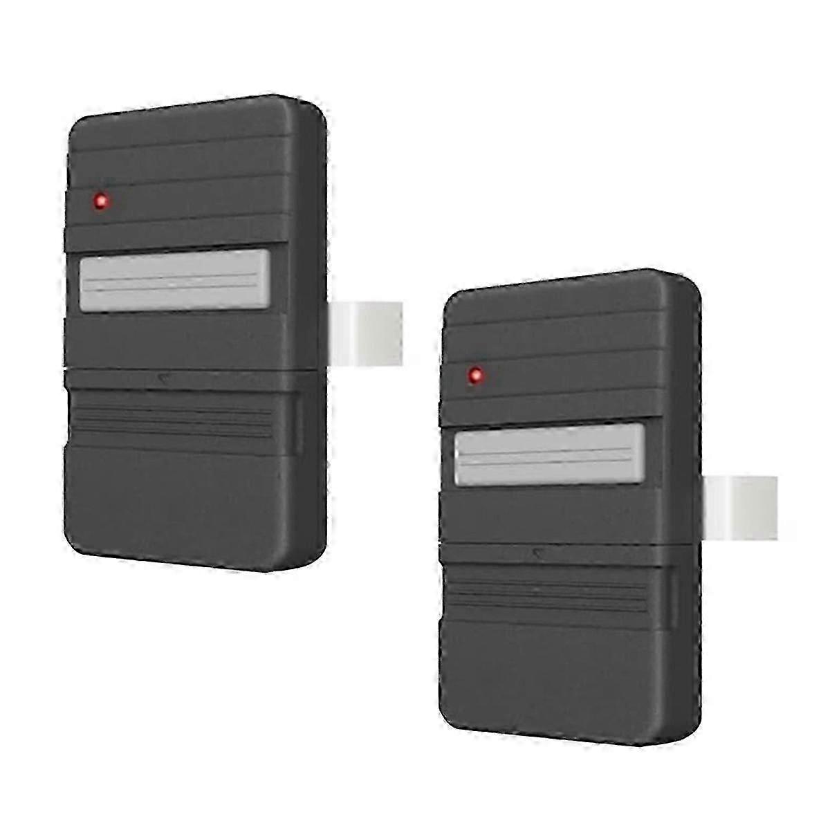 2Pcs 9/12 Dip Garage Door Opener Remote for 390MHZ Overhead Door Opener Switch for Suitable Brand Models