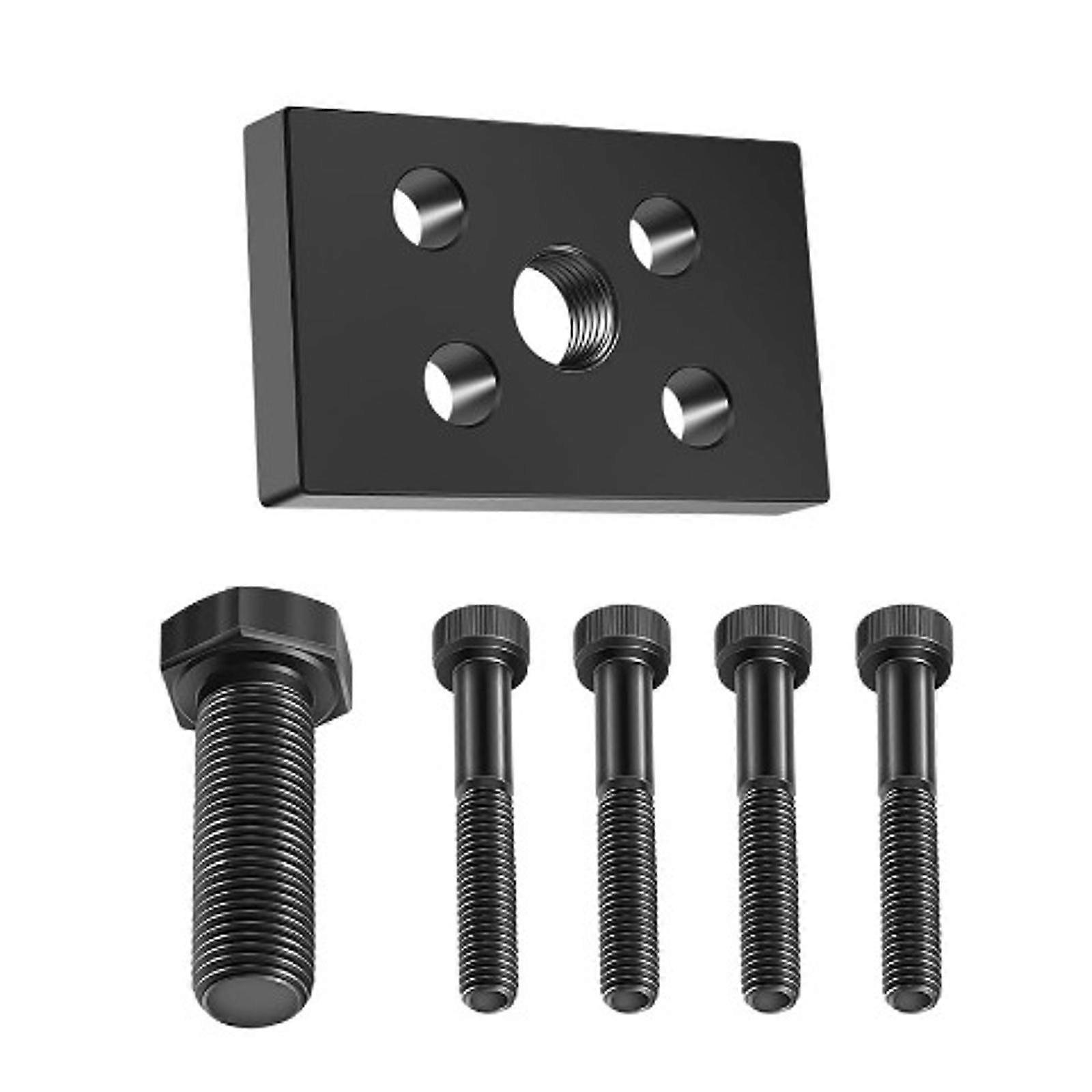 Drive Gear Puller Plate Tool Black Professional High Performance with Screws