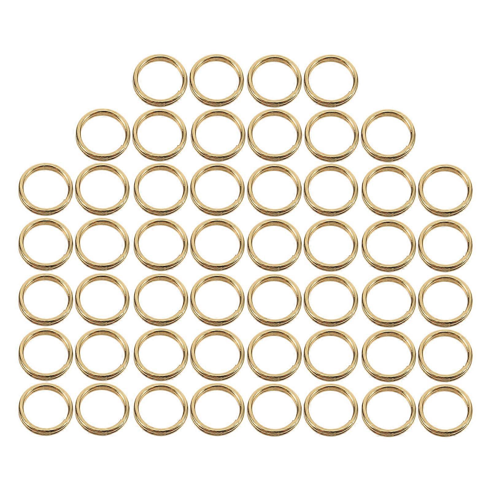 Key Rings For Crafts Mini Key Ring Set Diy Jewelry Making Artisans Craft Projects 0.60X0.60X0.10cm 50Pcs