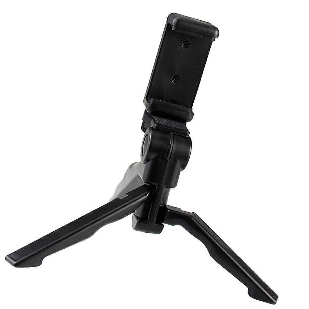 Lightweight Portable Phone Stand with Shake Function Tripod Holder for Live Streaming Photography Compact Design for Travel Events