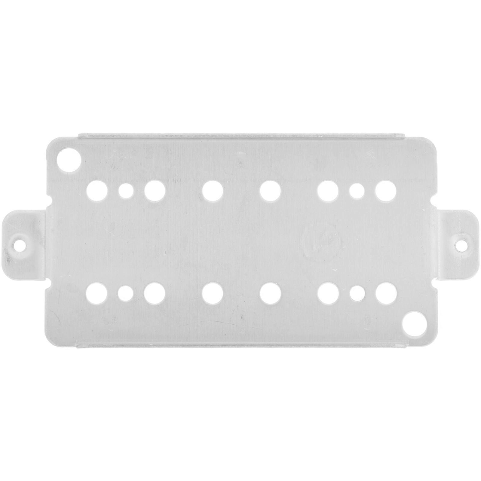 Humbucker Pickup Base Plate Spacing Mounting Frame for Electric Guitars – Durable Silver Frame Enhances Sound Precision Easy Installation