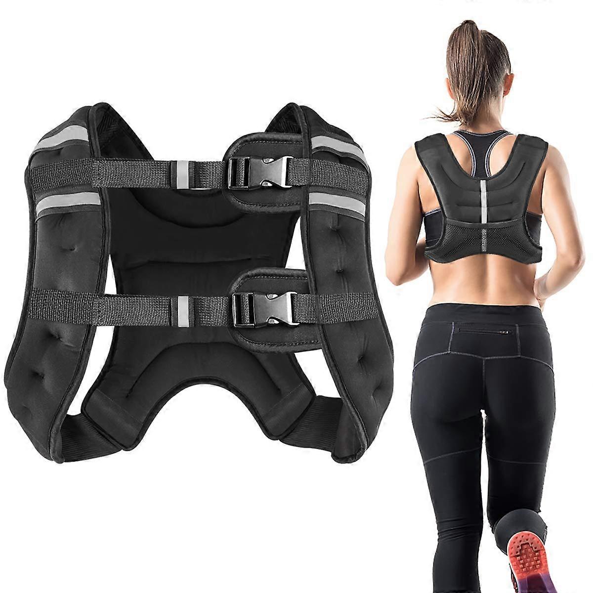 Weighted Vest 10 kg for Fitness, Strength Training, Running