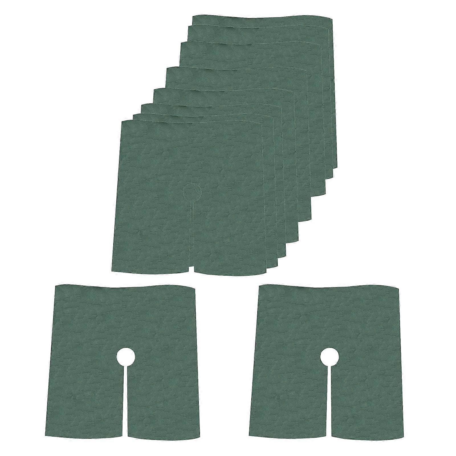10 Pack Tree Mulch Mat, Reusable Square Root Protector with Hole, 62cm Fabric Weed Control Cover, Durable Ground Cloth