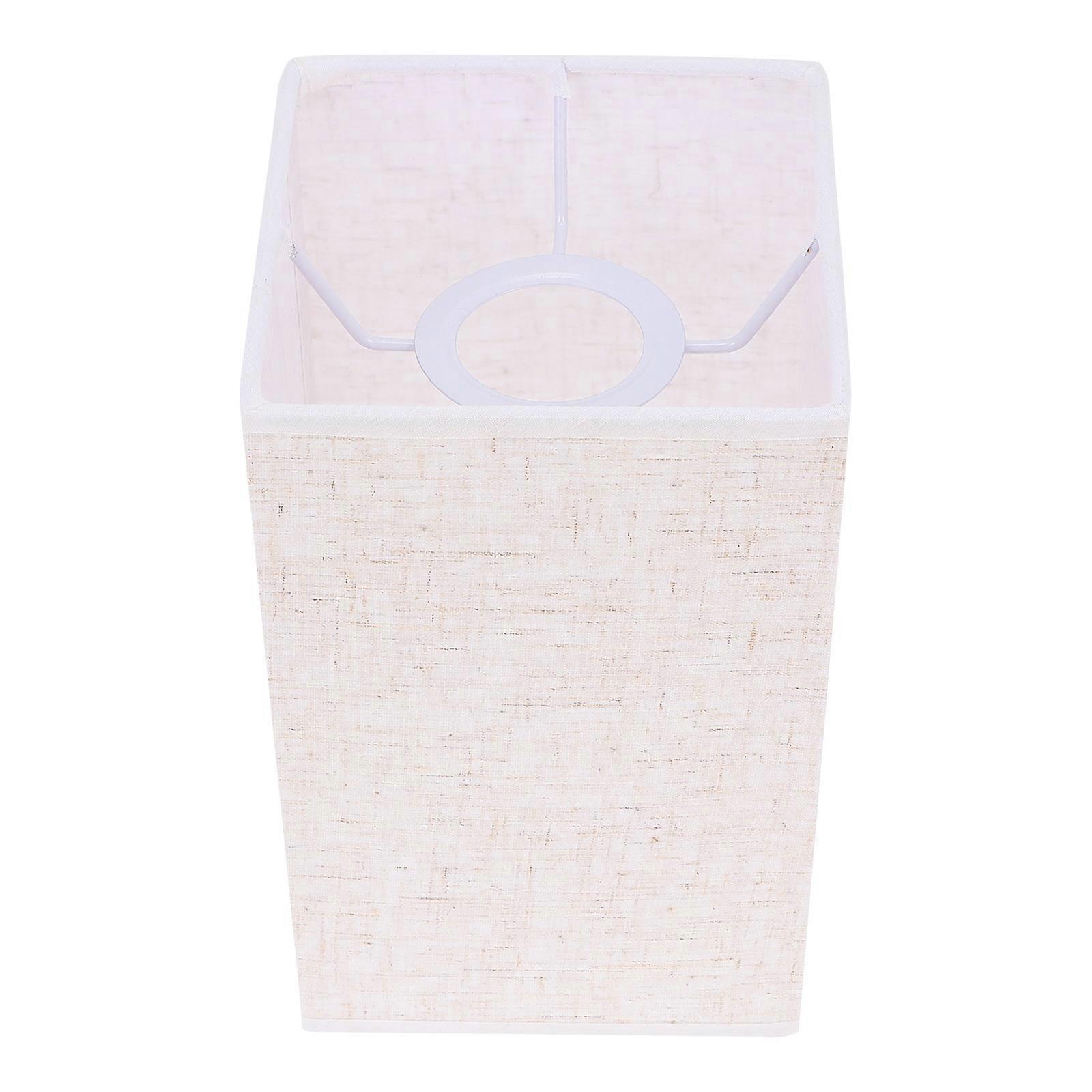 Fabric Lamp Shade Square Cloth Lampshade Dust Protection Wall Lamp Floor Lamp Ceiling Lamp 1Pack