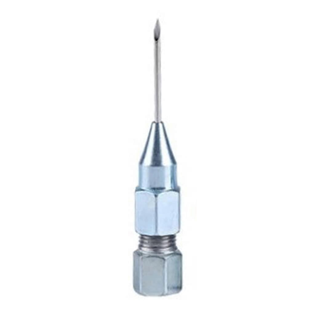 Durable Removable Nozzle Adapter with Needle Nose for Grease Dispenser and Removable Oil Tank Compatibility