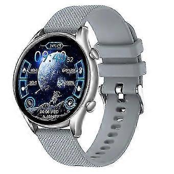 1,32 Zoll Smart Horloges Bluetooth Anruf Lady Sport Hartslag Bloed Zuurstof vrouwen Smartwatch - Grau