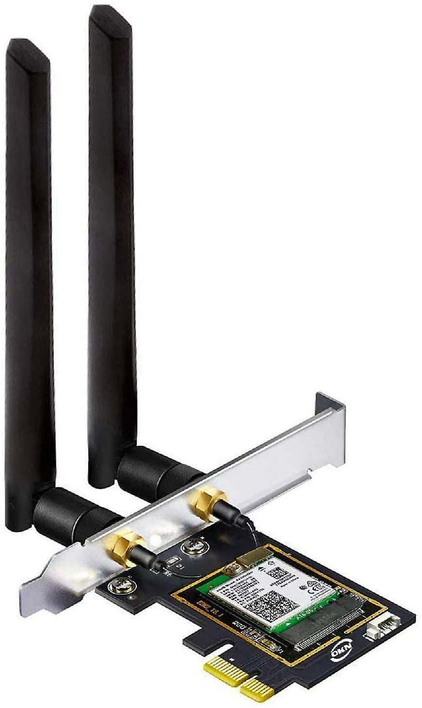 Fong Sxbd Wifi 6 Ax3000 Pcie Wifi Card For Pc With Bt 5.1, 802.11ax Dual Band Wireless Adapter With Mu-mimo, Ultra-l