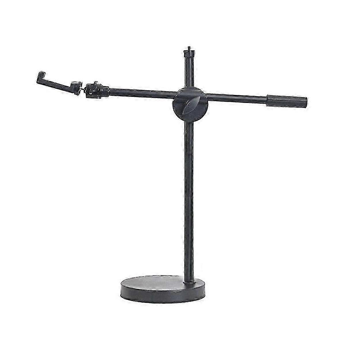 2025 Erhöhtes Stativ mit Ringlicht Desktop Desktop Stand Stativ mit Handyhalter Ausleger