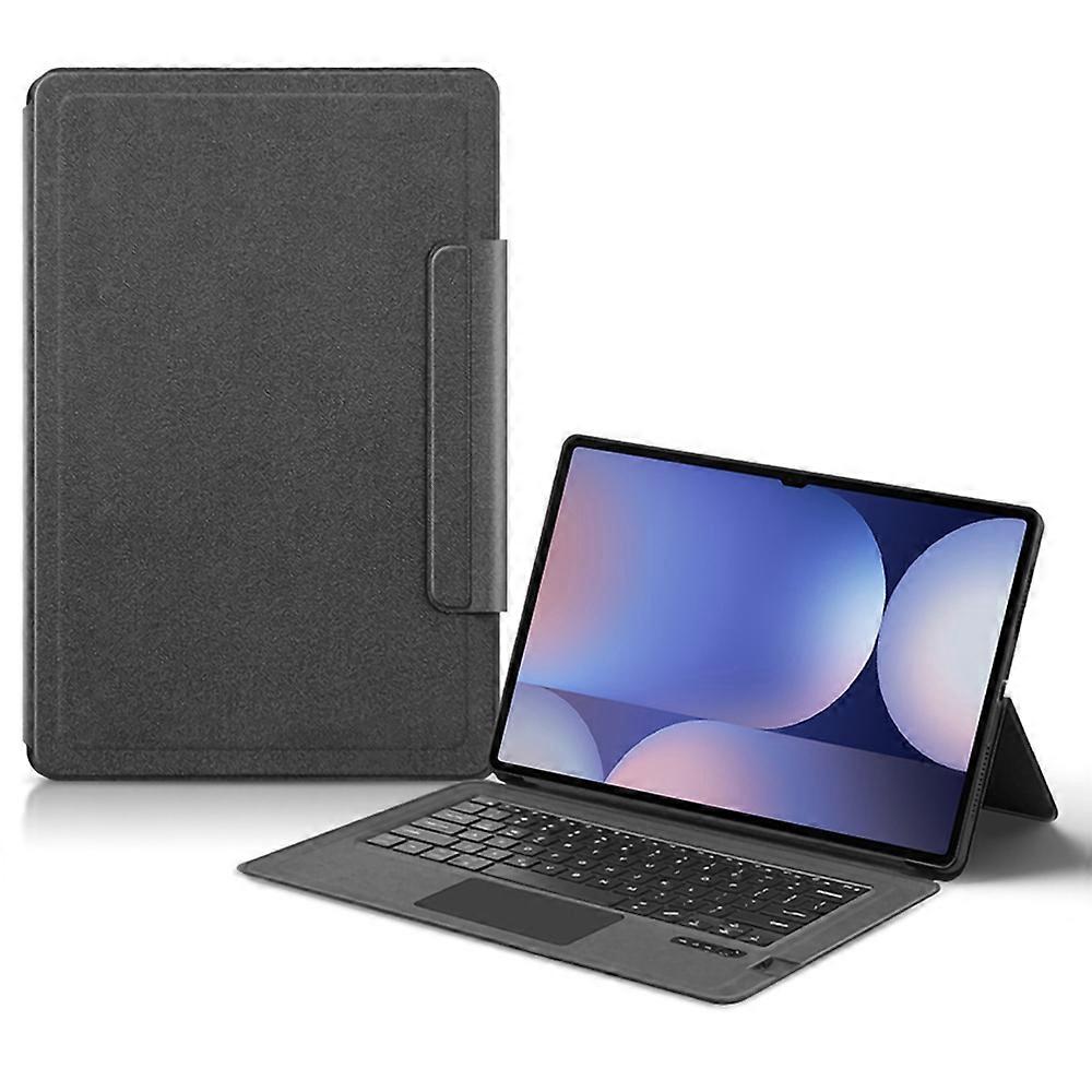 For Samsung Galaxy Tab S10 Ultra / S9 Ultra / S8 Ultra Leather Case + Touchpad Bluetooth-Compatible 