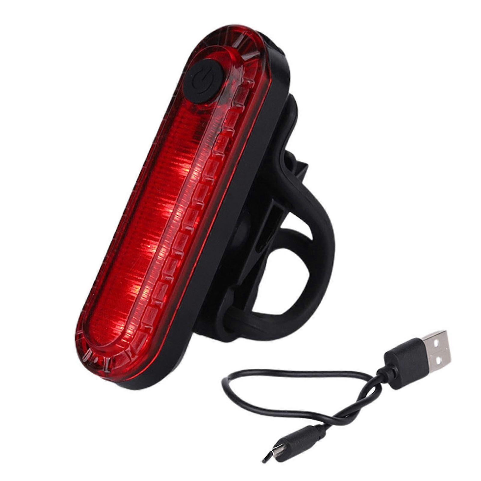 Ultra Bright USB Rechargeable Bicycle Taillight 4Modes USB Rear Bike LED Lamp