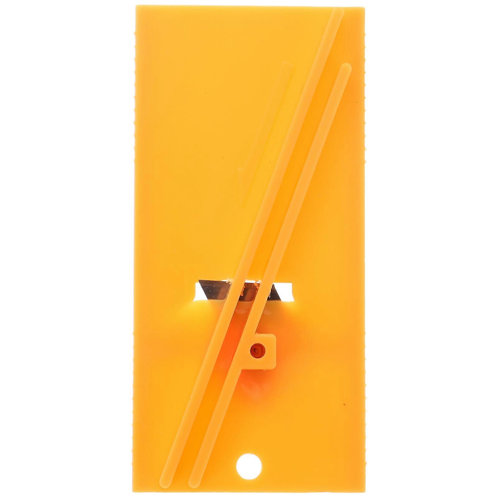 Yellow Plastic Car Film with Precise Design for Edge Detailing and Colorchanging Film Application 6.5 inches