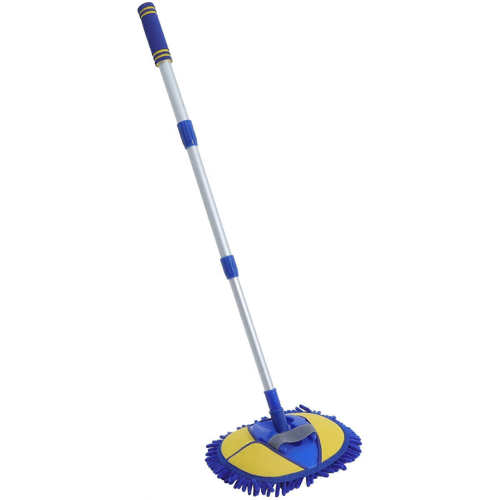 Reusable car wash brush with telescopic handle  
Soft microfiber brush heads for gentle cleaning  
Convenient OPP storage bag